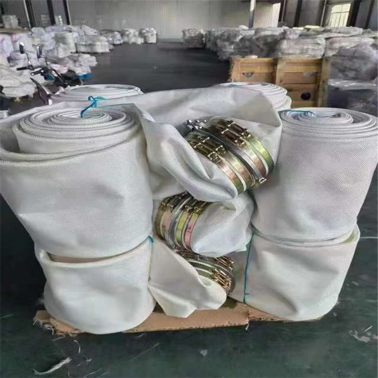 Canvas Discharge Hose